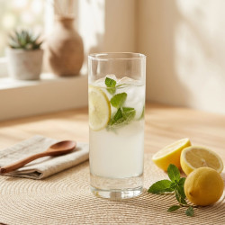 Glass Cup Set - 6 Pcs